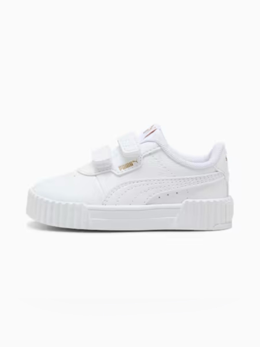 Puma Carina 3.0 White Sneakers Toddler Kids Size 9